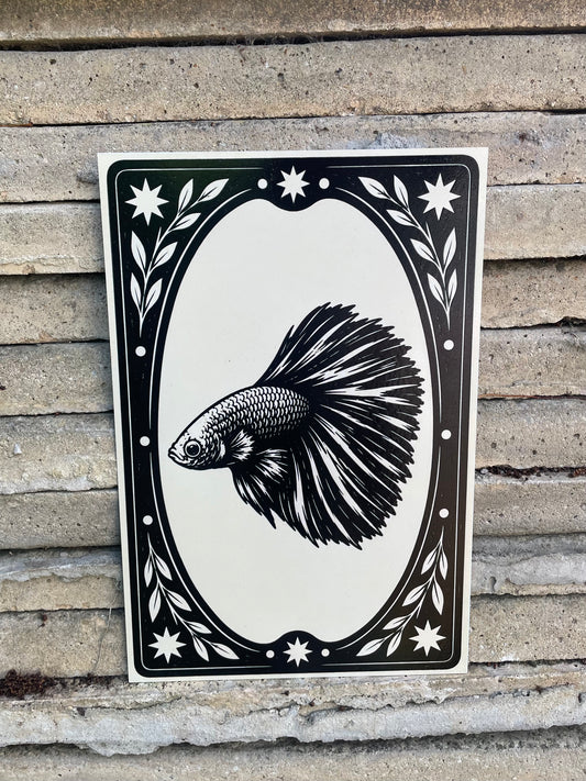 Stylised Metal Poster